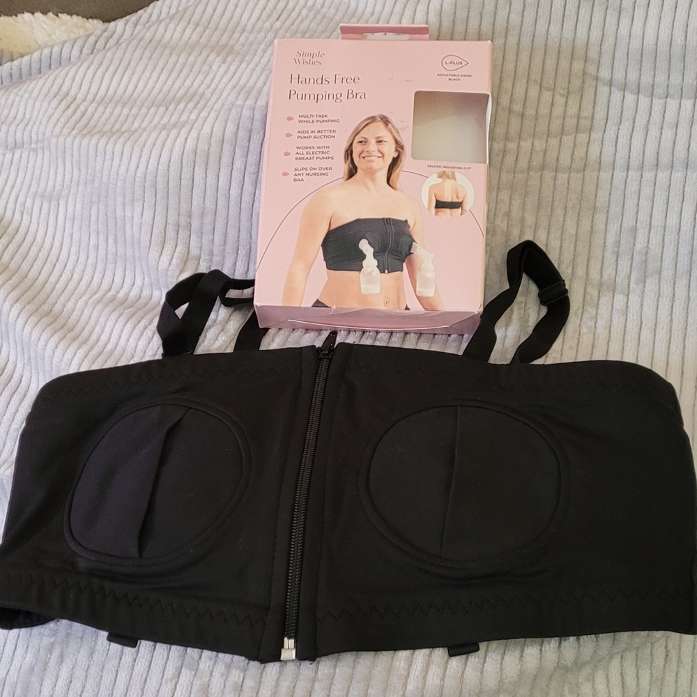 Hands Free Pumping Bra - Picture 5 of 7